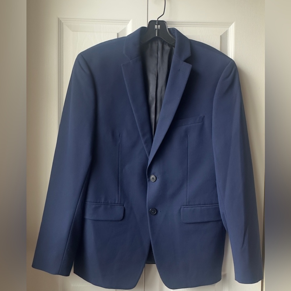 Van Heusen Classic Blue Suit Jacket Size 40S